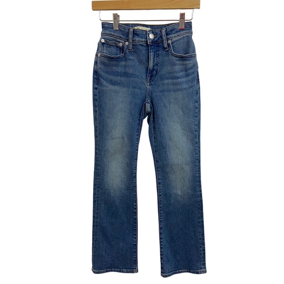 Madewell Curvy Kick Out Jeans Cabincore Quiet Luxury Minimalist Preppy Size 24 - Picture 2 of 11